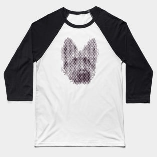 Kumiko Dog Animal Portrait Baseball T-Shirt